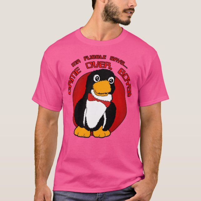 T-shirt M. Flibble Dit... (Devant)