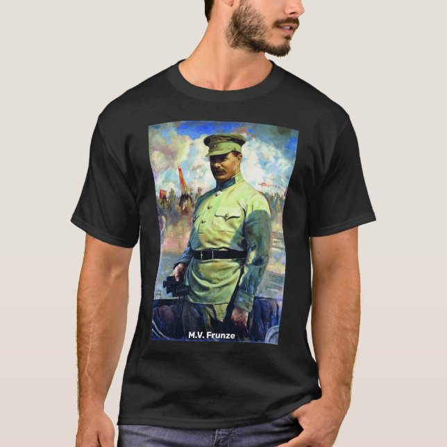 T-shirt M. Frunze - Officier de l'Armée soviétique, Fondat (Devant)