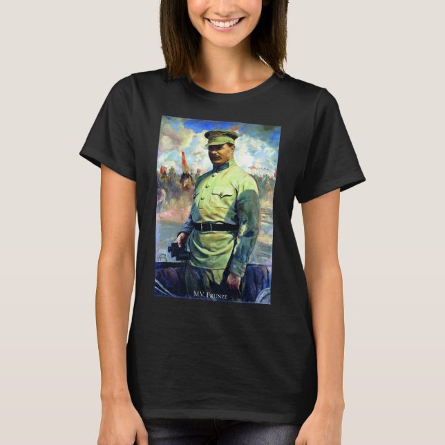 T-shirt M. Frunze - Officier de l'Armée soviétique, Fondat (Devant)