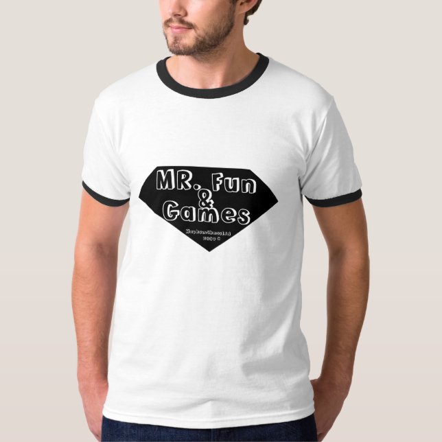 T-shirt M. Fun et jeux (Devant)