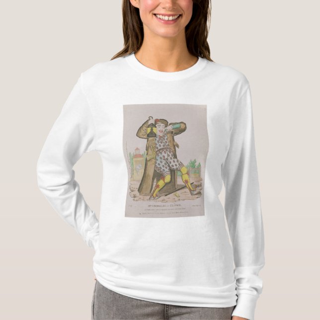 T-shirt M. Grimaldi comme clown, éclairage (Devant)