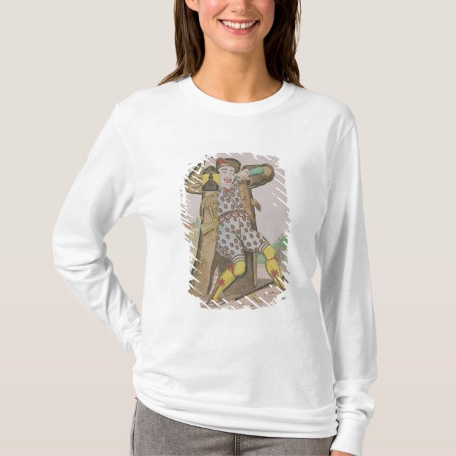 T-shirt M. Grimaldi comme clown, éclairage (Devant)