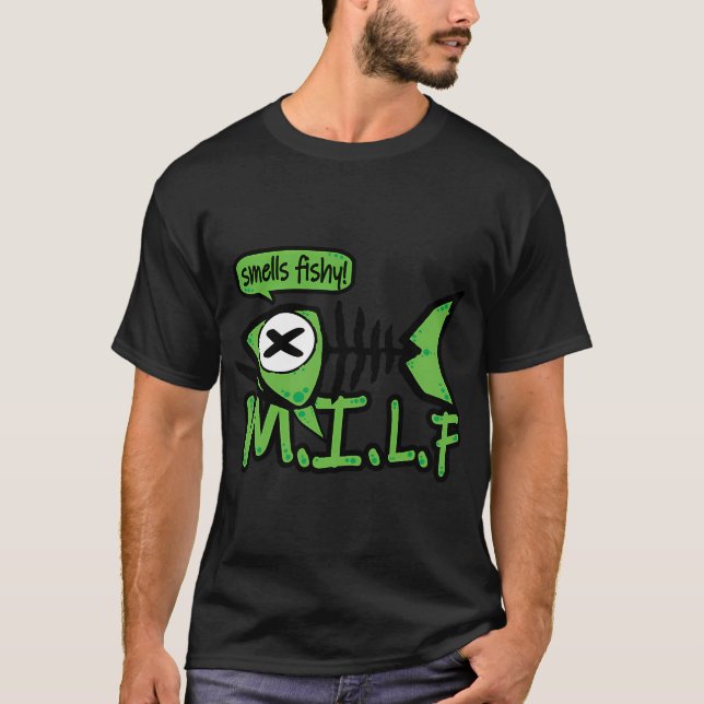 T-shirt M.I.L.F-Sent Bon (Devant)