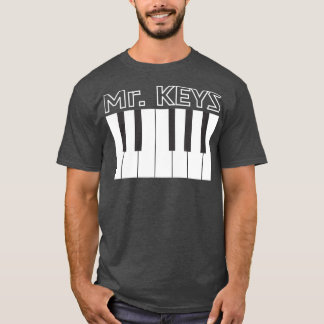 T-shirt M. Keys Keyboard Piano Player Musical (2)