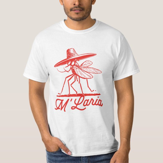 T-SHIRT M. LARIA FUNNY MOSQUITO (Devant)