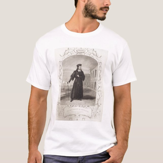 T-shirt M. Macready comme Shylock, scène 3 de la Loi I, (Devant)