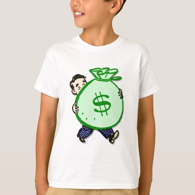 T-shirt M. Moneybags (Devant)