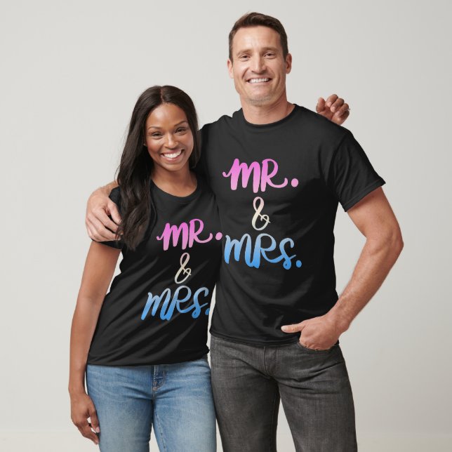 T-SHIRT M. & MRS. (Unisexe)