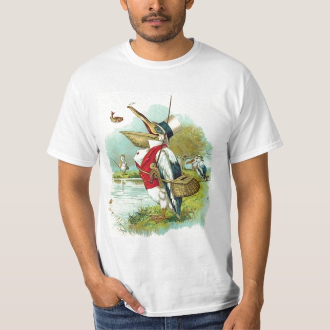 T-SHIRT M. PELICAN FISHING (Devant)