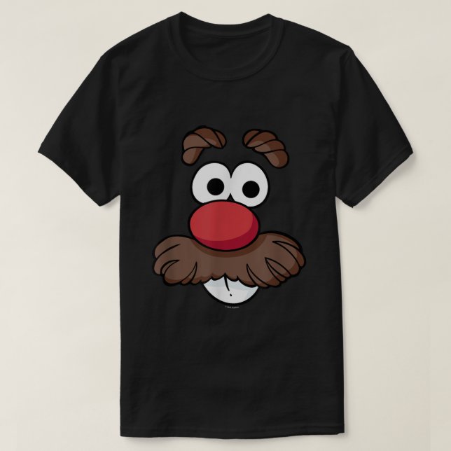 T-shirt M. Potato Head Halloween Big Face (Design devant)