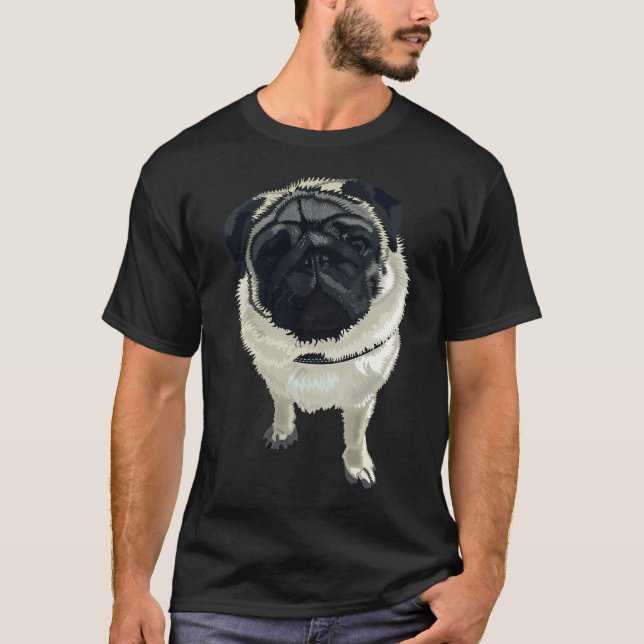 T-shirt M. Pug (Devant)