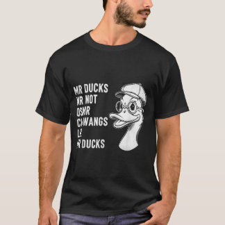 T-shirt M R Canards M R Pas O S M R Cm Wangs Lib M R Canar