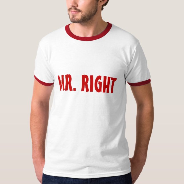 T-SHIRT M. RIGHT (Devant)