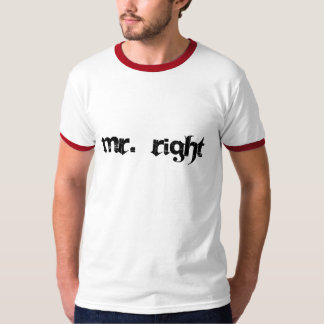 T-shirt m. right