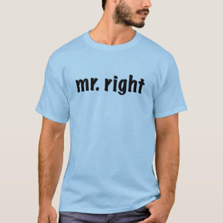 T-shirt m. right
