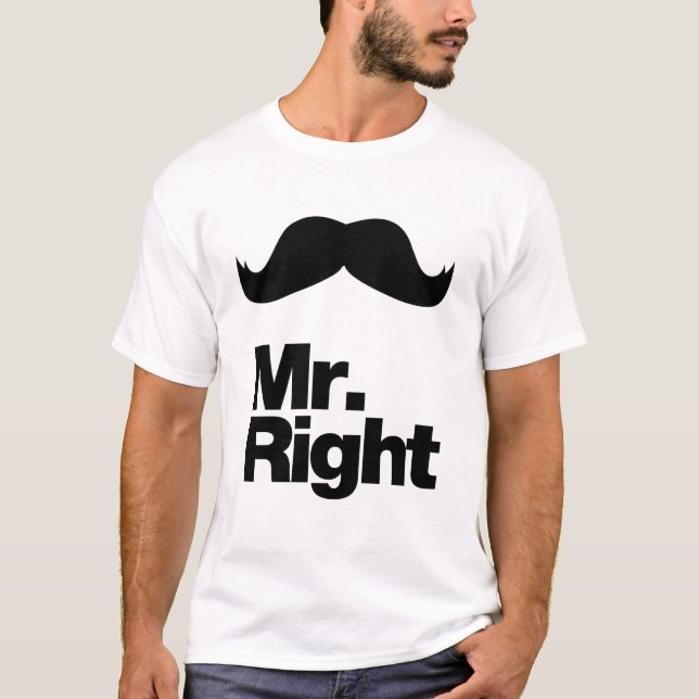 T-shirt M. Right (Devant)