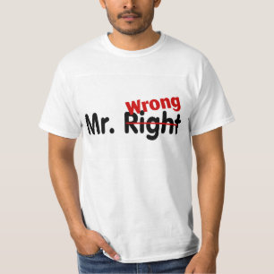 T-shirt M. Right Wrong
