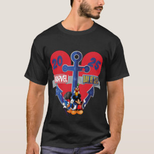 T-shirt M@rvel jour en mer
