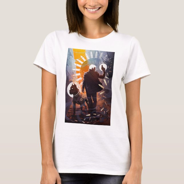 T-shirt M&S Simon & Peaches - Art de Galen Dara (Devant)