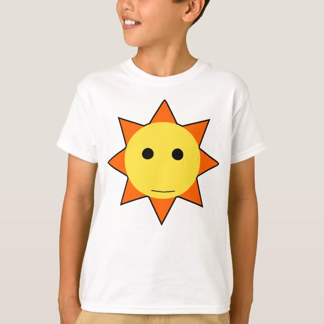 T-shirt M. Soleil de Sprunki Reprendre (Devant)