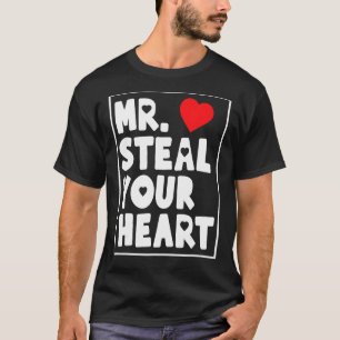 T-shirt M. Steal Your Heart For Boys Toddler Valentine