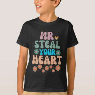 T-shirt M. Steal Your Heart Valentines Day for kids 2024