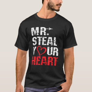 T-shirt M. Steal Your Heart Valentine's Day Shirt Boys So