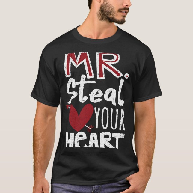 T-shirt M. vole ton coeur (Devant)