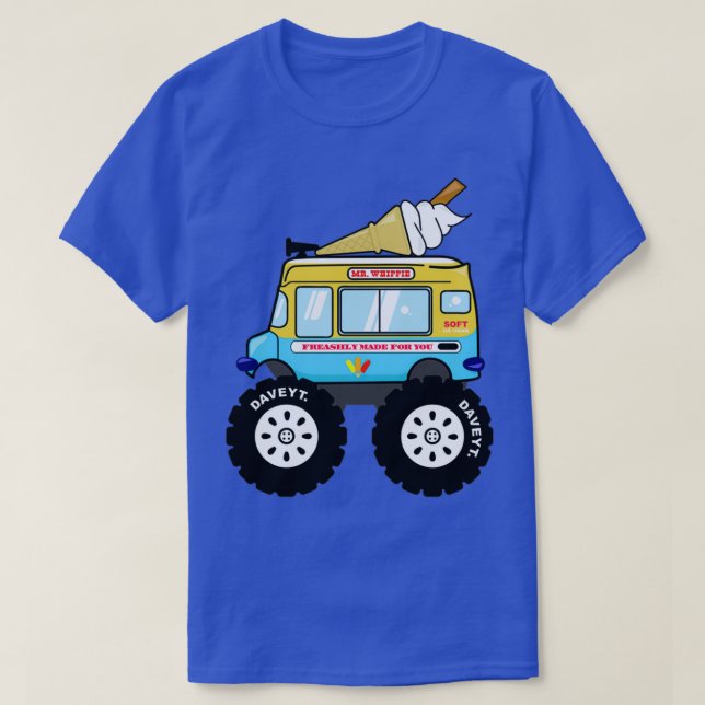 T-shirt M. Whippe Monster Camion (Design devant)