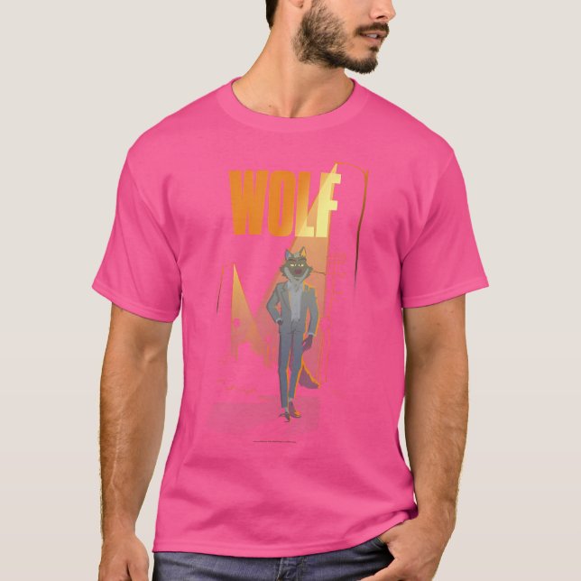T-shirt M. Wolf City Street Light (Devant)