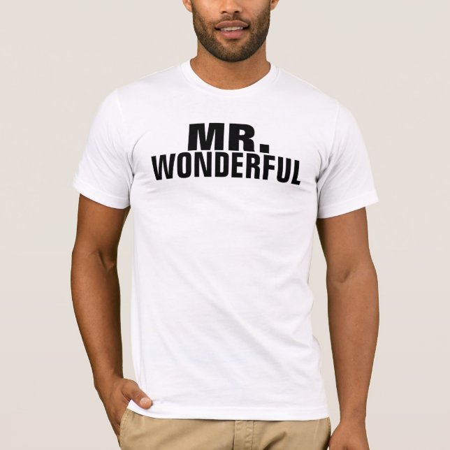 T-shirt M. Wonderful (Devant)