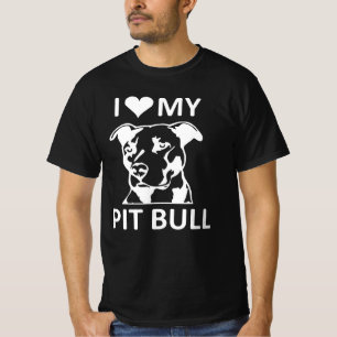 T-shirt M. Worldwide I Love Pitbull