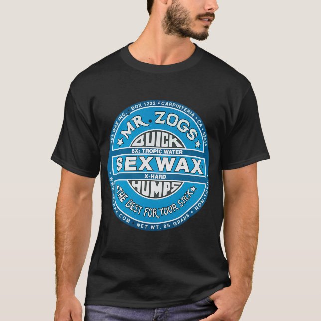 T-shirt M. Zogs Cercle En Bleu (Devant)