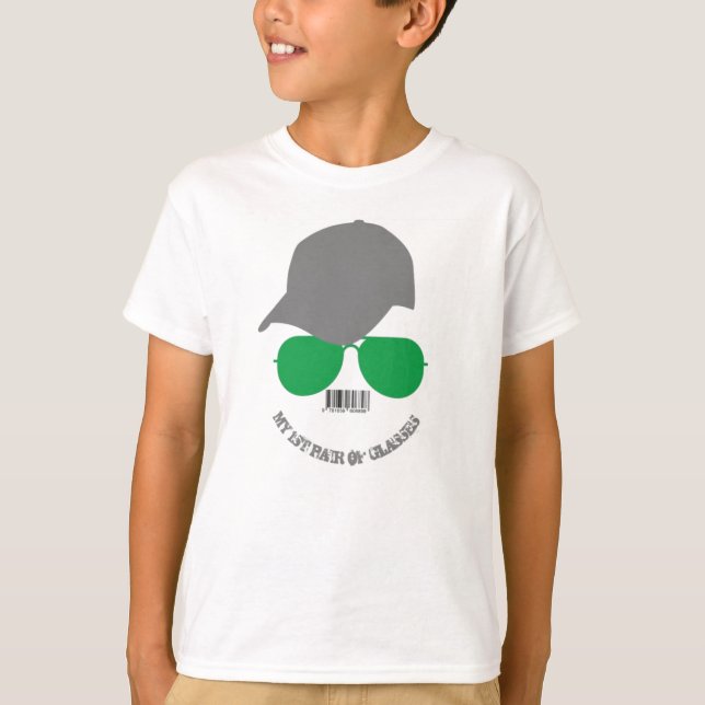 T-shirt Ma 1ère paire de lunettes (Devant)