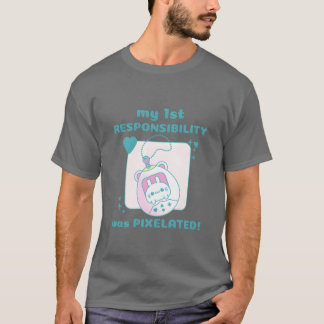 T-shirt ma 1ère responsabilité était Pielated Rabbit Gamer