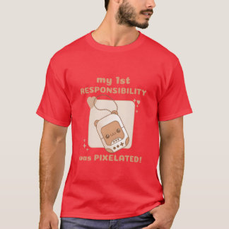 T-shirt ma 1ère responsabilité était un vint de joueur d'o