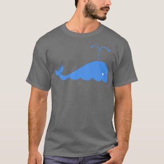 T-shirt Ma baleine bleue