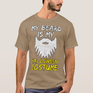 T-shirt Ma Barbe Est Mon Costume D'Halloween 6