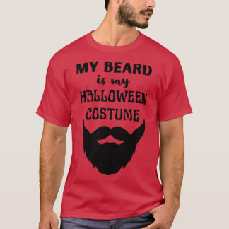 T-shirt Ma Barbe Est Mon Costume D'Halloween 7