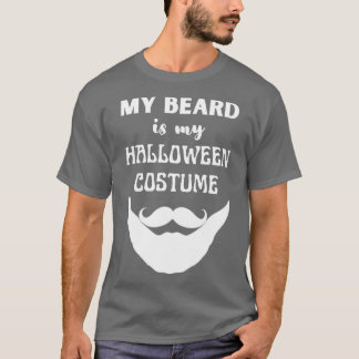 T-shirt Ma Barbe Est Mon Costume Halloween 4 1