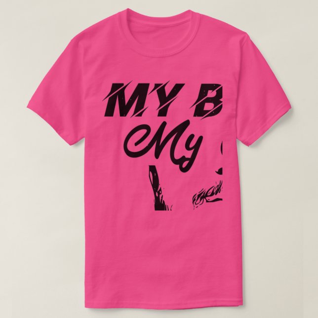 T-shirt Ma barbe mes règles 5 (Design devant)