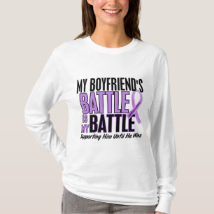 T-shirt Ma bataille trop 1 lymphogranulomatose maligne