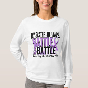 T-shirt Ma bataille trop 1 lymphogranulomatose maligne de