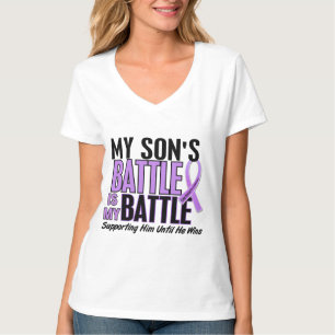 T-shirt Ma bataille trop 1 lymphogranulomatose maligne de