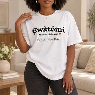 T-Shirt « Ma Beauté Est Suffisante » — Cadeau Pour