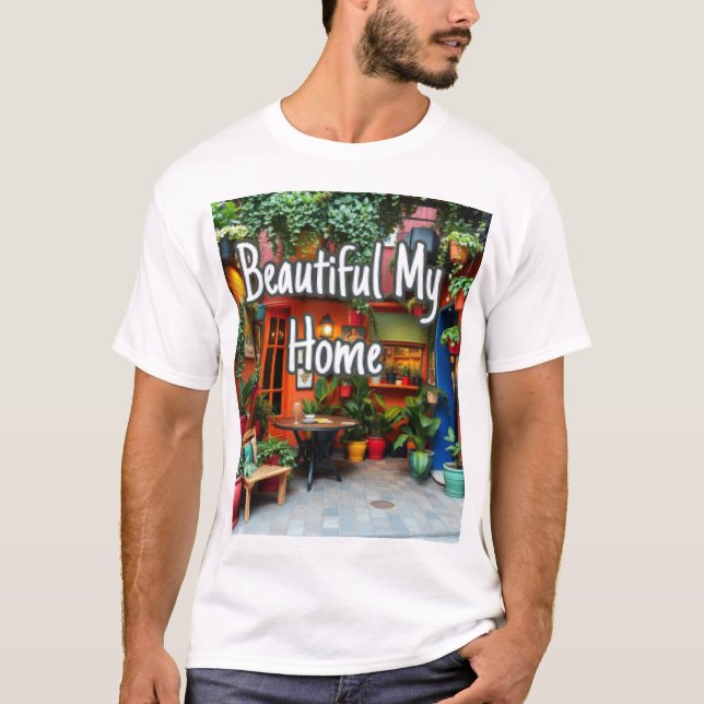 T-shirt Ma Belle Maison  (Devant)