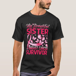 T-shirt Ma belle soeur Survivante du cancer du sein