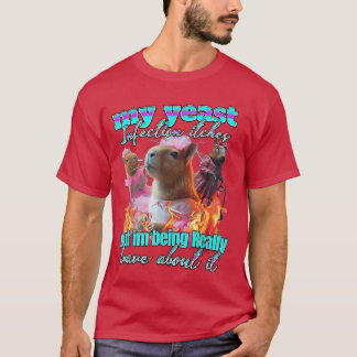 T-shirt Ma blague sur l'infection à levures Humour adulte