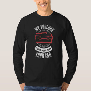 T-shirt Ma boîte à outils coûte plus que la voiture de vot