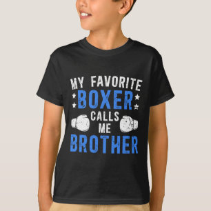 T-shirt Ma boîte préférée m'appelle Brother Boxing Brother